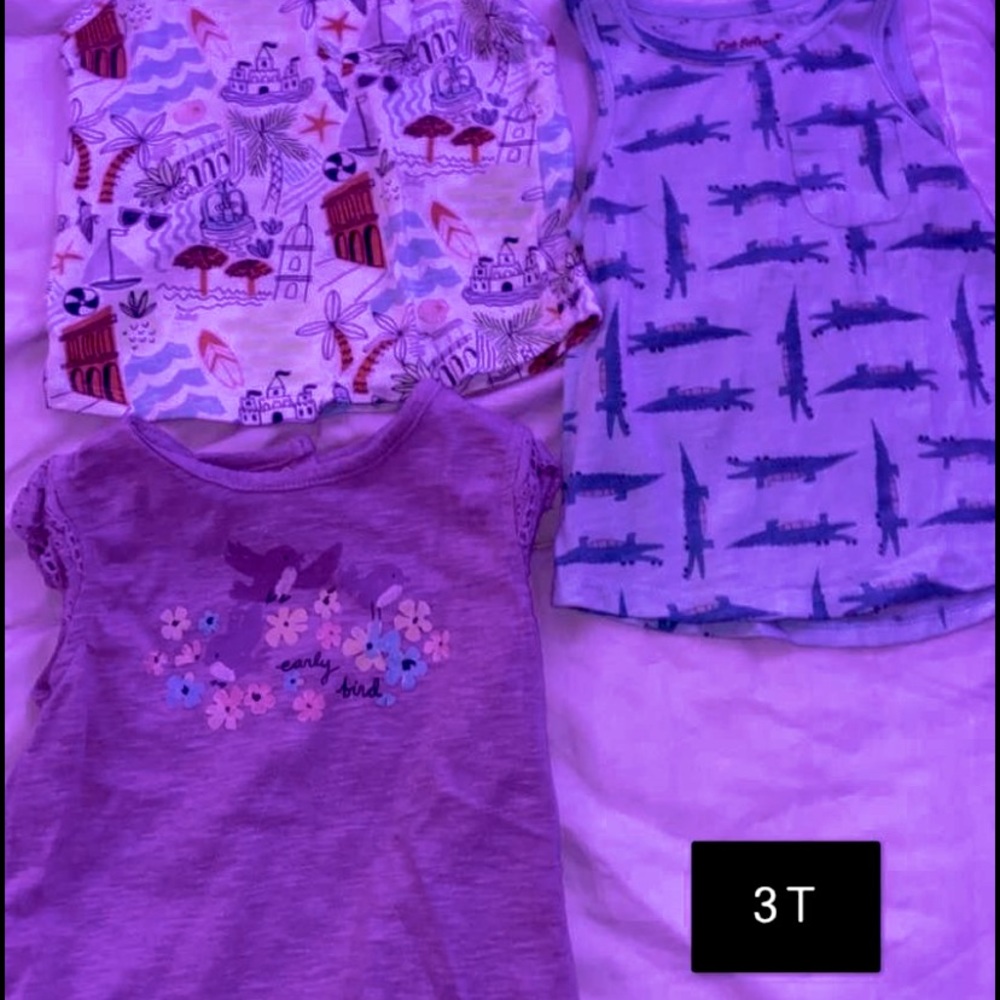 3T summer shirts Bundle